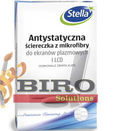 Lavetă din microfibră pentru ecrane LCD și LED, 1 buc, Stella Pack STGB-0493